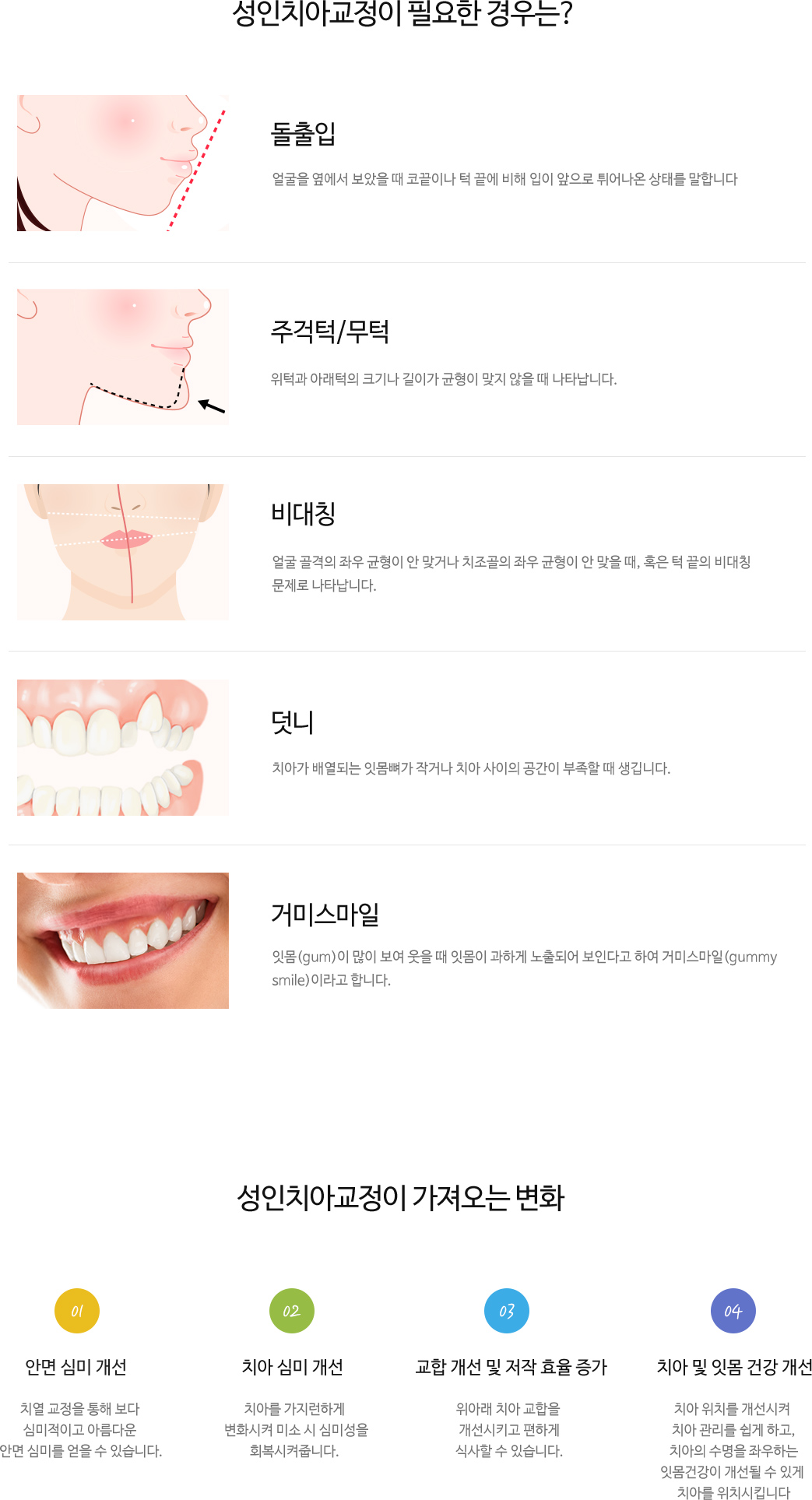 성인치아교정